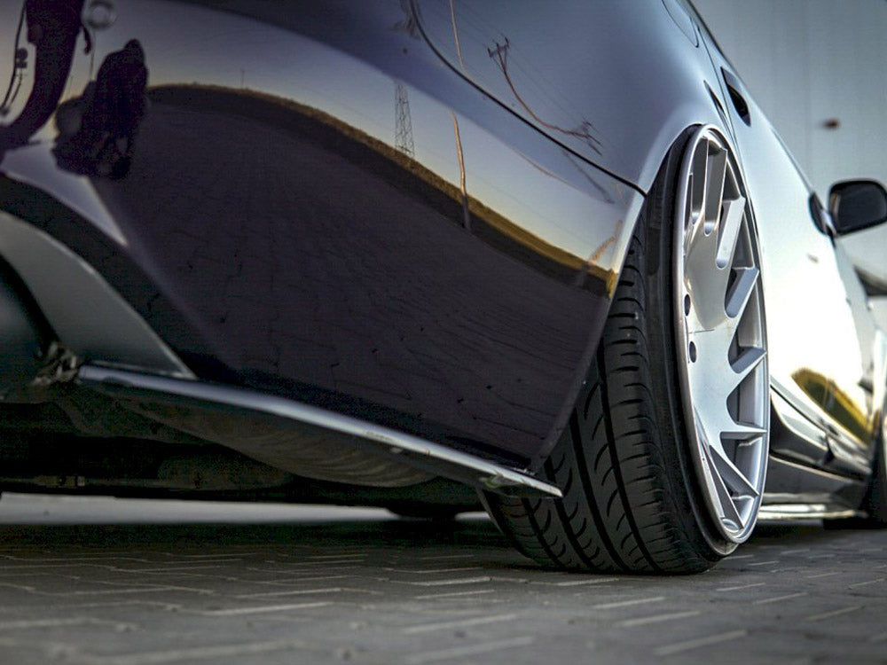 Rear Side Splitters Audi A6 C6 S-line Facelift Sedan (2008-2011) - Wayside Performance 