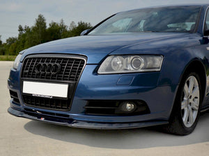 Front Splitter Audi A6 C6 S-line Pre-facelift (2004-2008) - Wayside Performance 