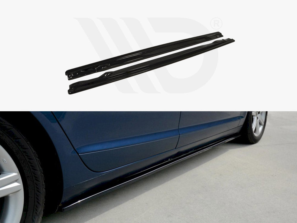 Side Skirts Splitters Audi A6 C6 S-line Pre-facelift (2004-2008) - Wayside Performance 
