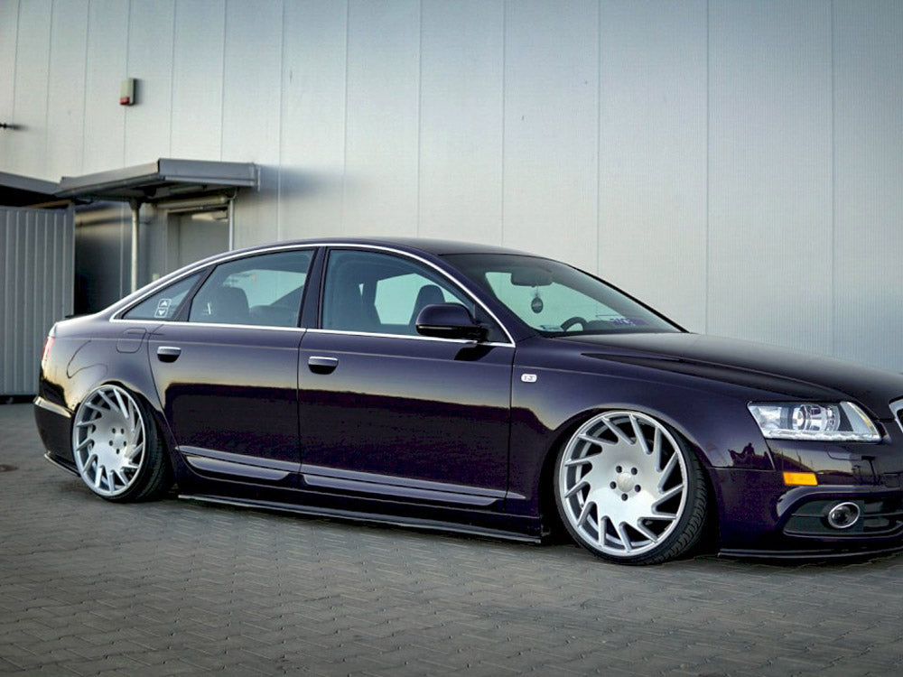 Side Skirts Splitters Audi A6 C6 S-line Pre-facelift (2004-2008) - Wayside Performance 