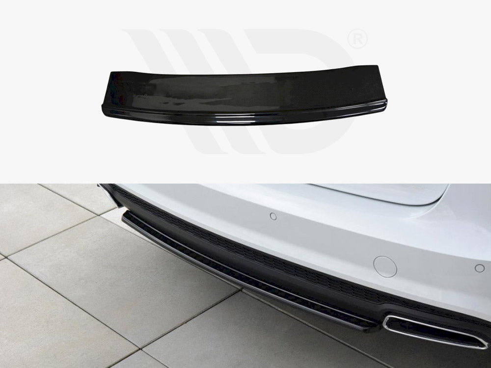 Central Rear Splitter Audi A6 S-Line C7 FL - Wayside Performance 
