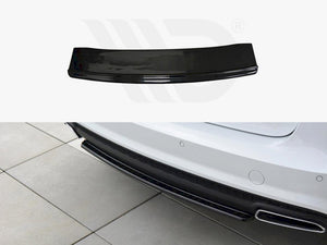 Central Rear Splitter Audi A6 S-Line C7 FL - Wayside Performance 