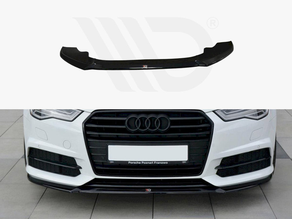 Front Splitter V.1 Audi S6 / A6 S-Line C7 FL - Wayside Performance 