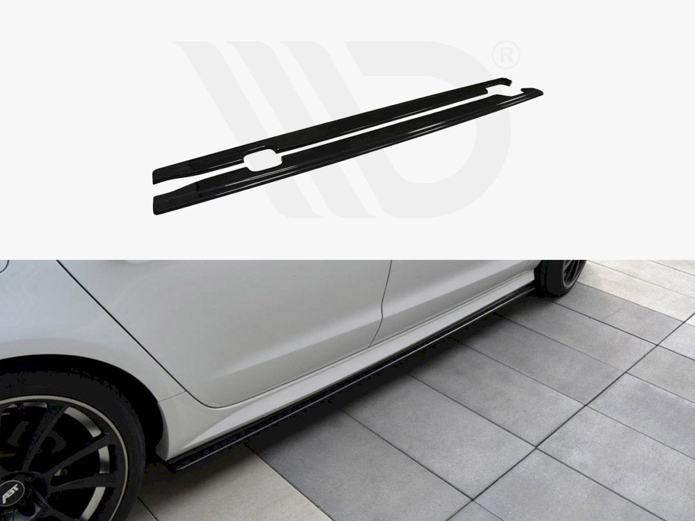 Side Skirts Diffusers Audi A6 S-Line / S6 C7 FL - Wayside Performance 