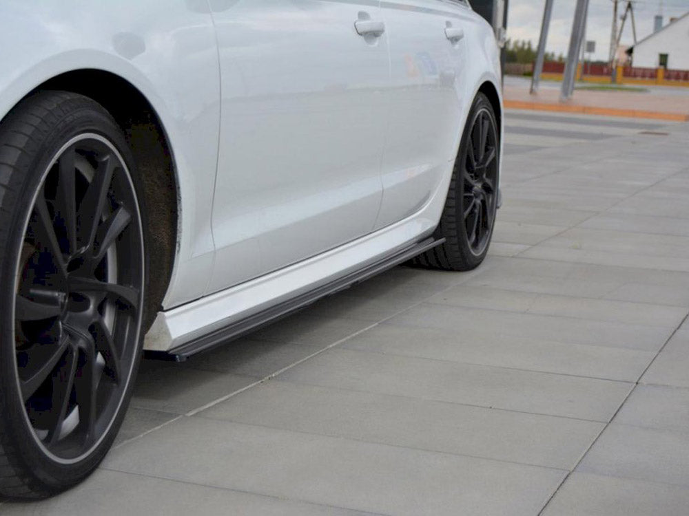 Side Skirts Diffusers Audi A6 S-Line / S6 C7 FL - Wayside Performance 