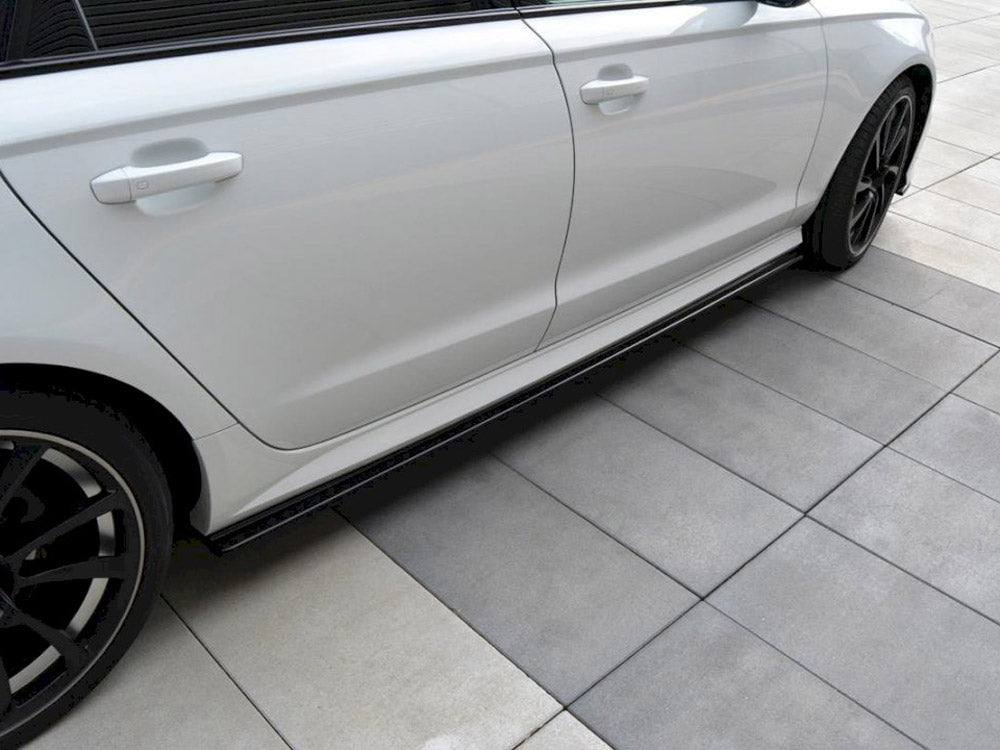 Side Skirts Diffusers Audi A6 S-Line / S6 C7 FL - Wayside Performance 