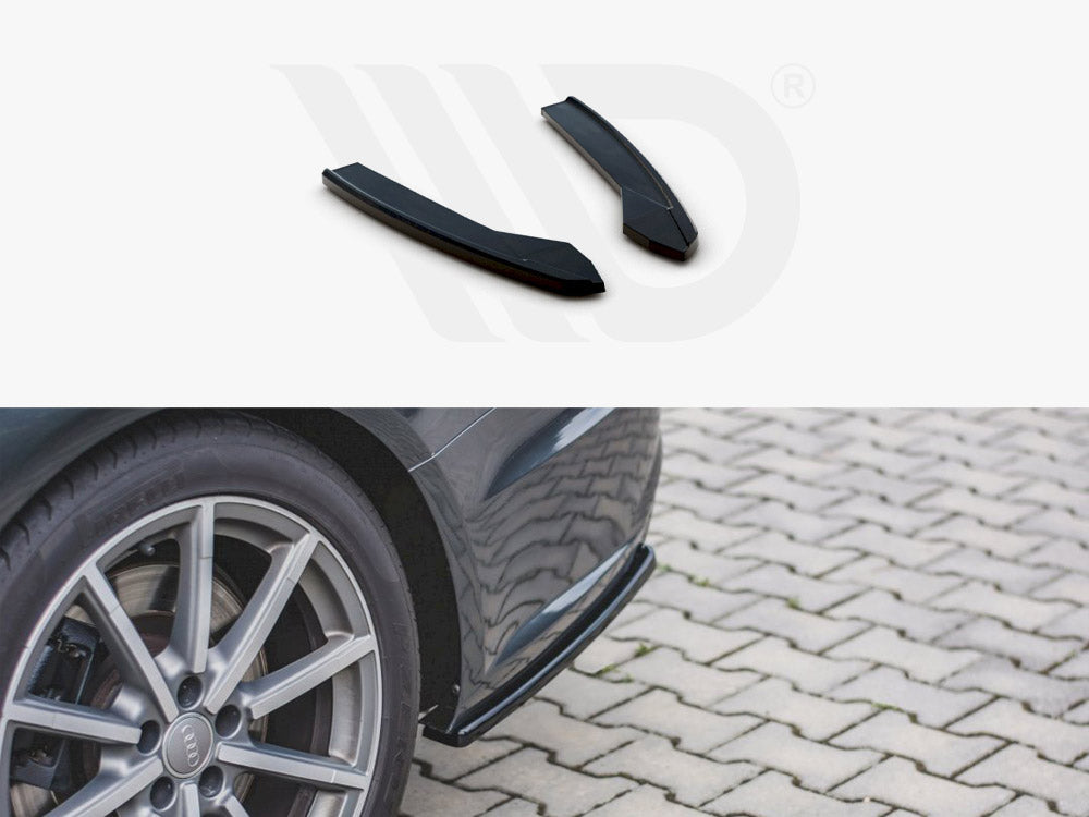Rear Side Splitters Audi S6 / A6 S-Line C7 Facelift - Wayside Performance 