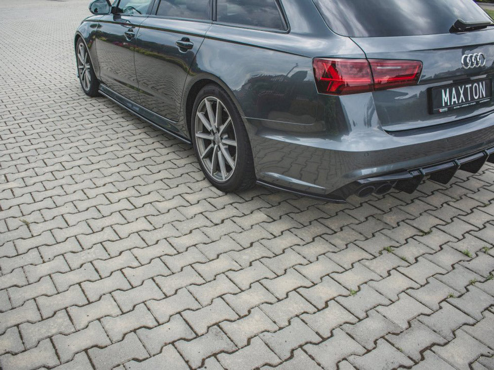 Rear Side Splitters Audi S6 / A6 S-Line C7 Facelift - Wayside Performance 