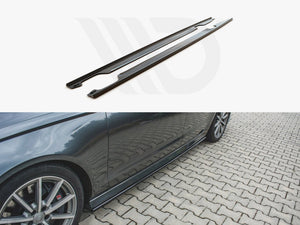 Side Skirt Diffusers Audi S6/ A6 S-Line C7 Facelift - Wayside Performance 