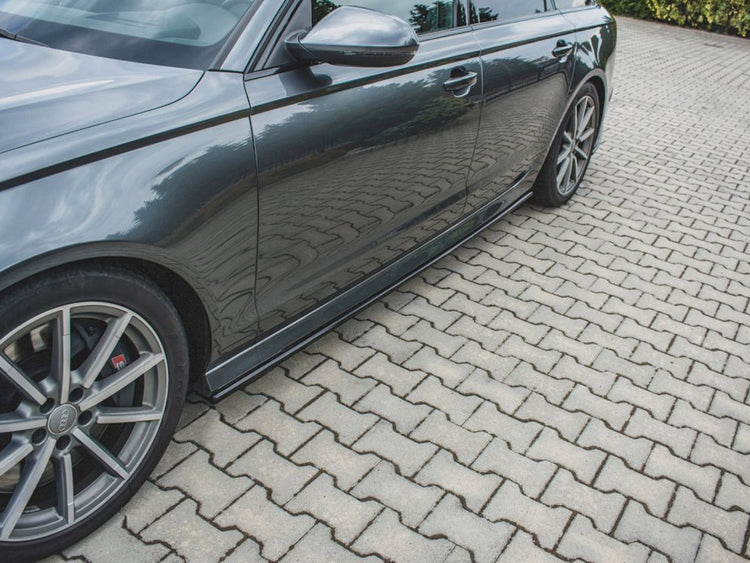 Side Skirt Diffusers Audi S6/ A6 S-Line C7 Facelift - Wayside Performance 