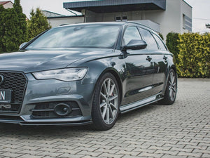 Side Skirt Diffusers Audi S6/ A6 S-Line C7 Facelift - Wayside Performance 