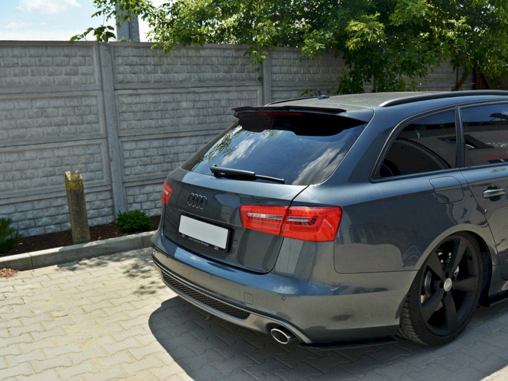 Rear Side Splitters Audi A6 C7 S-line Avant (2011-2014) - Wayside Performance 