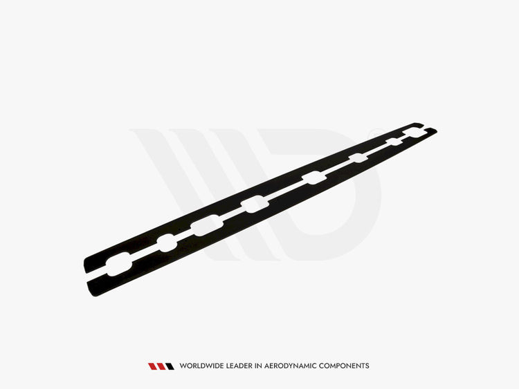 Racing Side Skirts Diffusers Audi S6 / A6 C7 S-line (2011-2014) - Wayside Performance 