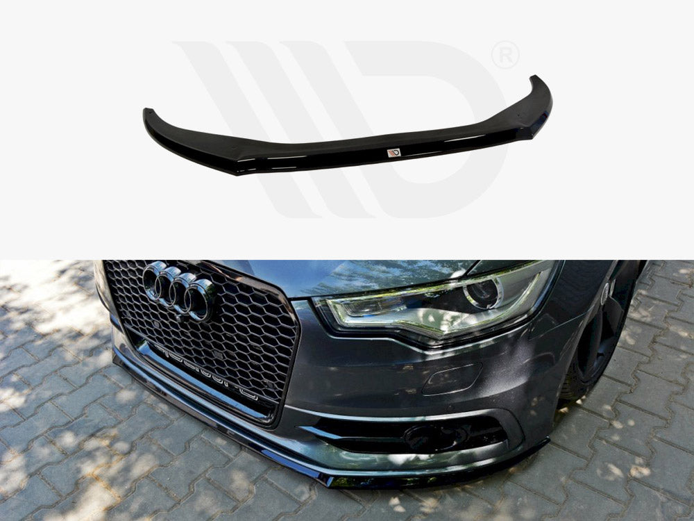 Front Splitter V.2 Audi S6 / A6 C7 S-Line (2011-2014) - Wayside Performance 