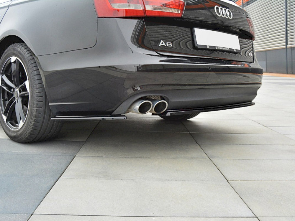 Rear Side Splitters Audi A6 C7 (2011-2014) - Wayside Performance 