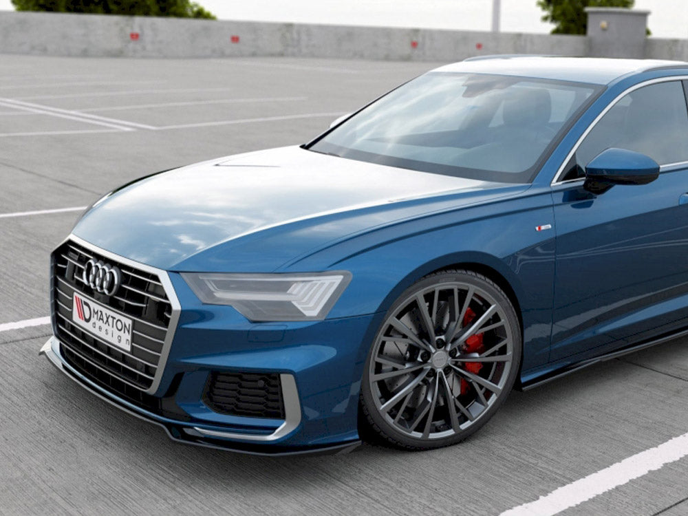 Front Splitter V.1 Audi A6 S-Line / S6 C8 - Wayside Performance 