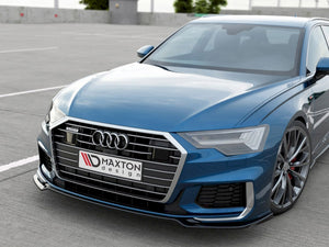 Front Splitter V.1 Audi A6 S-Line / S6 C8 - Wayside Performance 