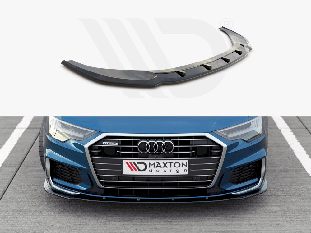 Front Splitter V.2 Audi A6 S-Line / S6 C8 - Wayside Performance 