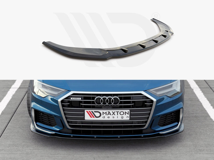 Front Splitter V.2 Audi A6 S-Line / S6 C8 - Wayside Performance 