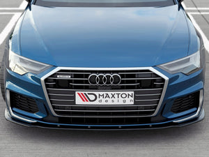 Front Splitter V.2 Audi A6 S-Line / S6 C8 - Wayside Performance 