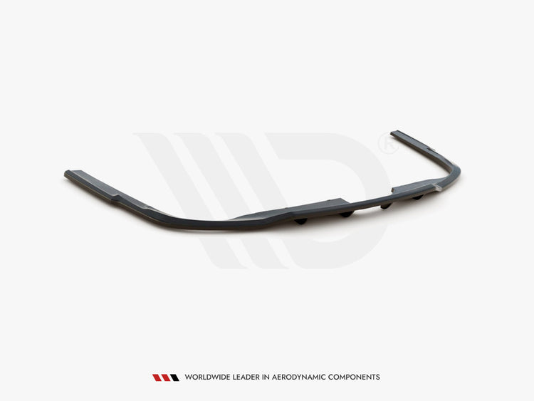 Central Rear Splitter (Vertical Bars) Audi A6 S-Line Avant C8 - Wayside Performance 