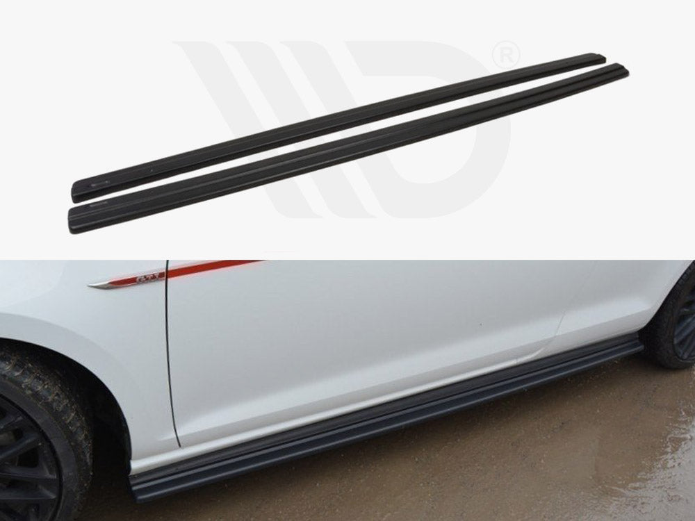Side Skirts Diffusers Vw Golf Gti 7.5 (2017-) - Wayside Performance 