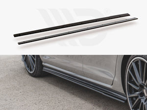 Maxton Racing Side Skirt Splitters Vw Golf Mk 7 Gti 2013-2016 - Wayside Performance 