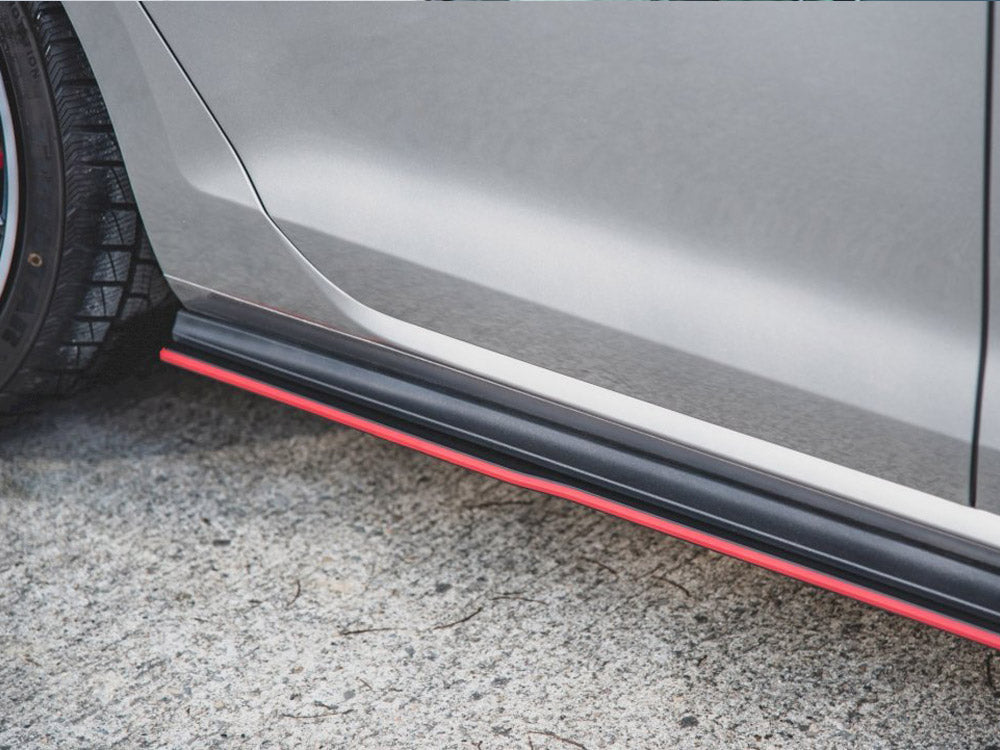 Maxton Racing Side Skirt Splitters Vw Golf Mk 7 Gti 2013-2016 - Wayside Performance 