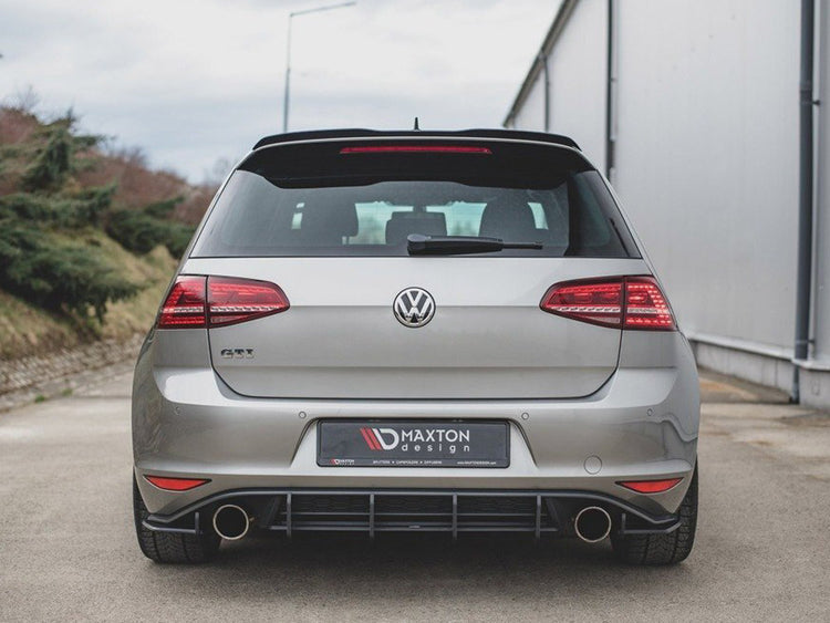Maxton Racing Rear Diffuser V.1 Vw Golf Mk 7 Gti 2013-2016 - Wayside Performance 