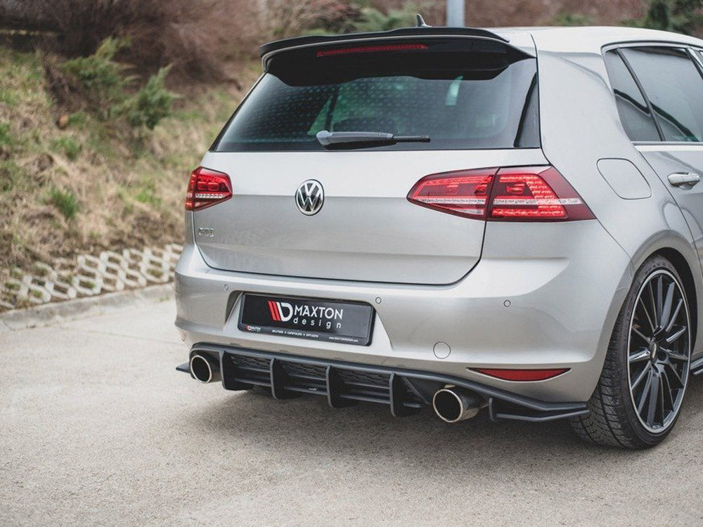 Maxton Racing Rear Diffuser V.1 Vw Golf Mk 7 Gti 2013-2016 - Wayside Performance 
