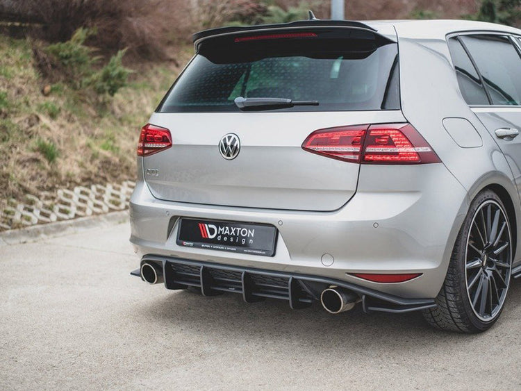 Maxton Racing Rear Diffuser V.1 Vw Golf Mk 7 Gti 2013-2016 - Wayside Performance 