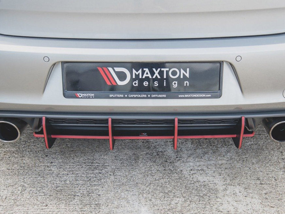 Maxton Racing Rear Diffuser V.1 Vw Golf Mk 7 Gti 2013-2016 - Wayside Performance 