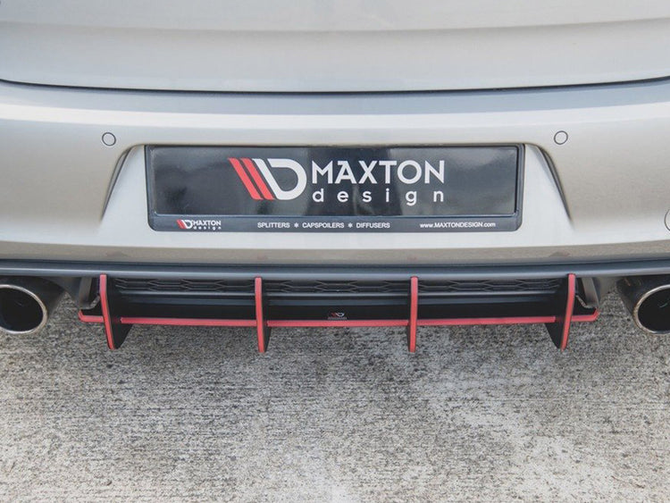 Maxton Racing Rear Diffuser V.1 Vw Golf Mk 7 Gti 2013-2016 - Wayside Performance 