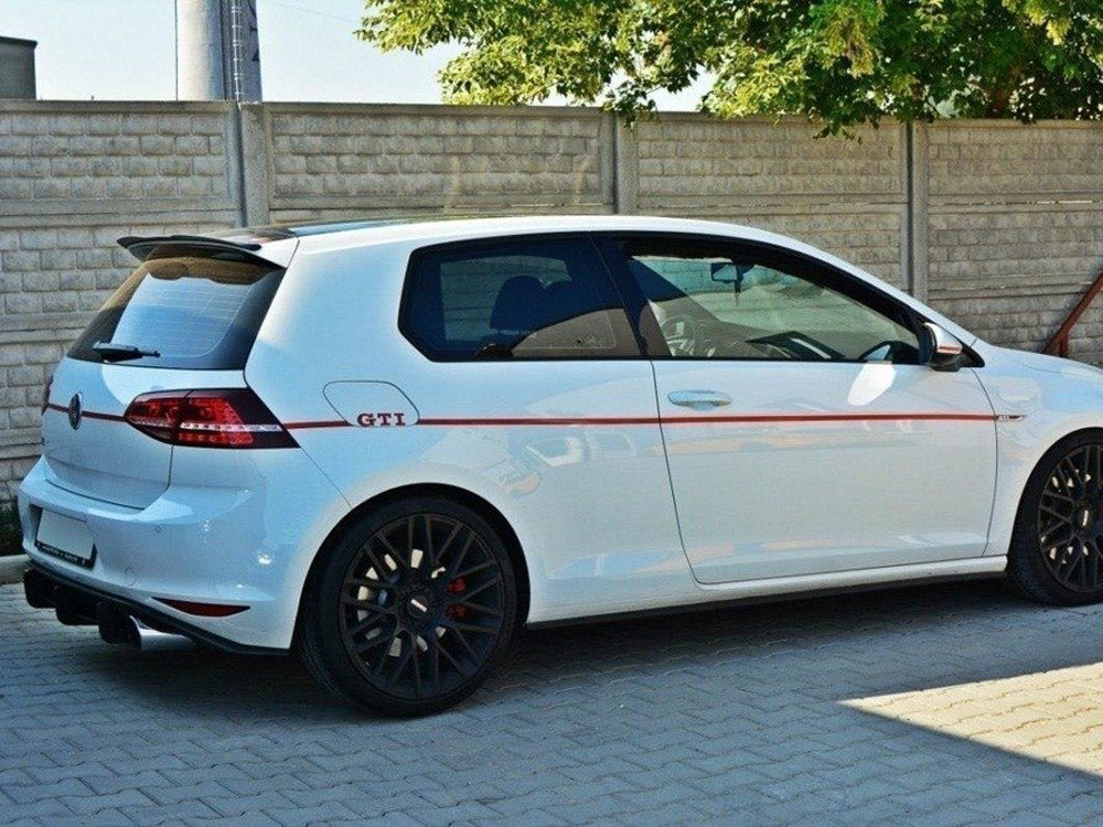 Vw Golf Mk7 Gti Rear Diffuser & Rear Side Splitters - Wayside Performance 