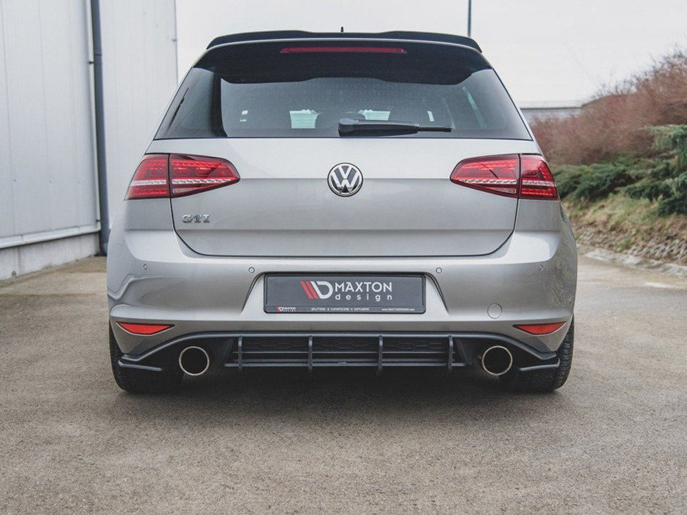Maxton Racing Rear Diffuser V.2 Vw Golf Mk 7 Gti 2013-2016 - Wayside Performance 