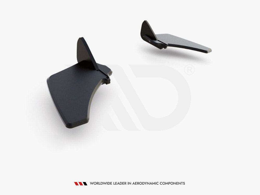 Maxton Racing Rear Side Splitters V.1 Vw Golf Mk 7 Gti 2013-2016 - Wayside Performance 