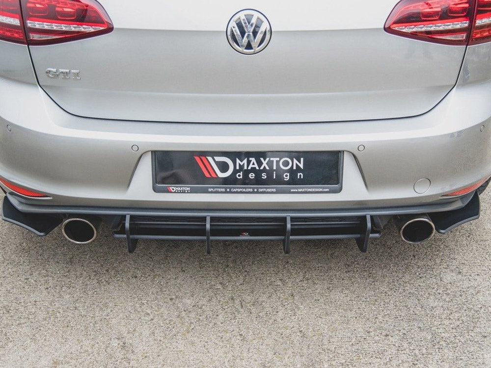 Maxton Racing Rear Side Splitters V.2 Vw Golf Mk 7 Gti 2013-2016 - Wayside Performance 