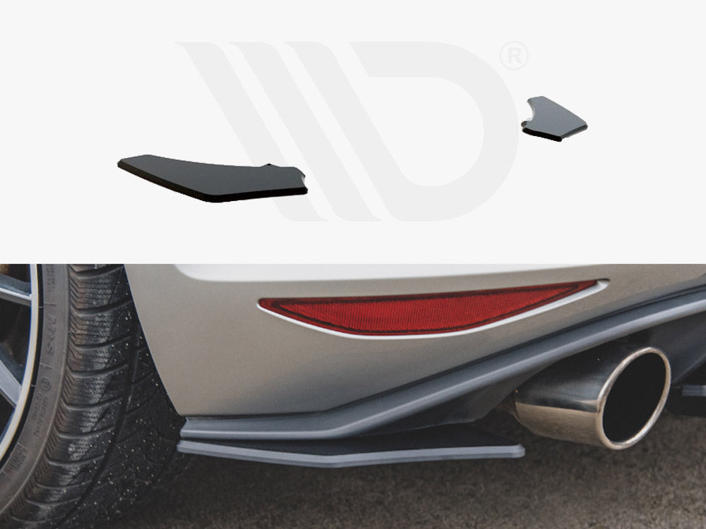 Maxton Racing Rear Side Splitters V.2 Vw Golf Mk 7 Gti 2013-2016 - Wayside Performance 