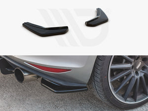 Rear Side Splitters V2 Vw Golf 7 Gti (2013-2016) - Wayside Performance 