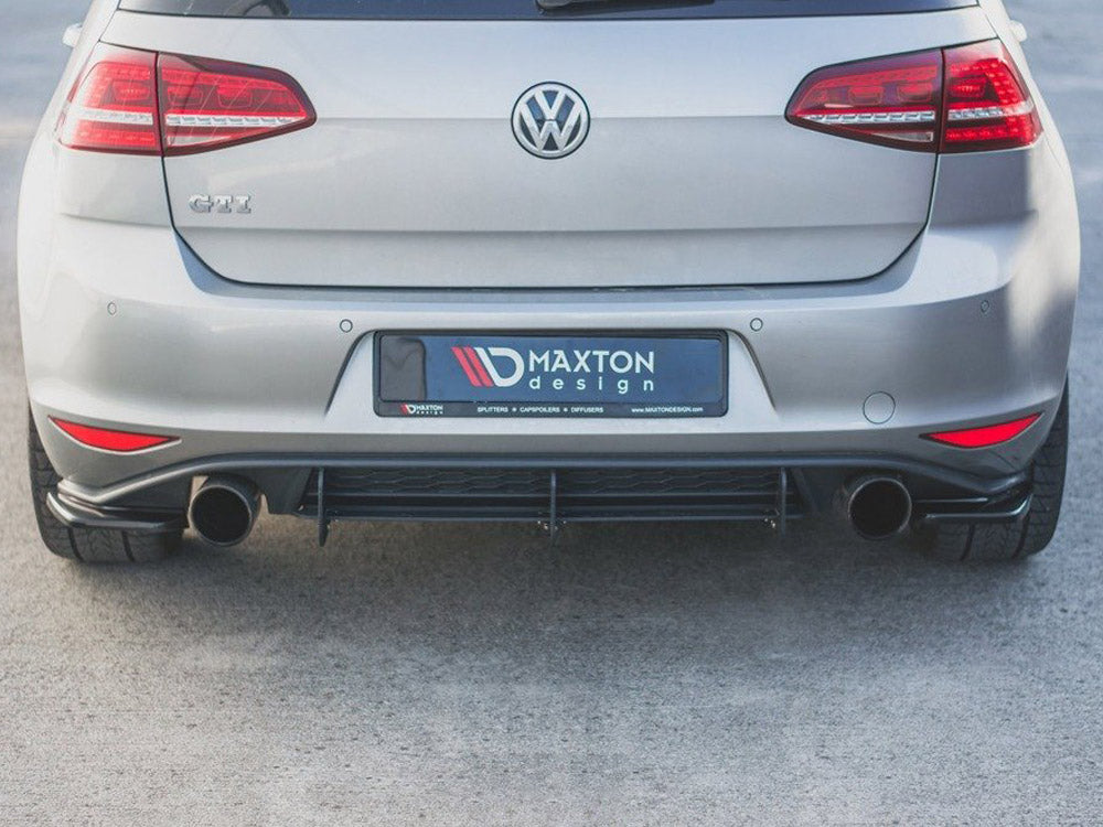 Rear Side Splitters V2 Vw Golf 7 Gti (2013-2016) - Wayside Performance 