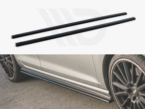 Side Skirts Diffusers V2 Vw Golf 7 Gti (2013-2016) - Wayside Performance 
