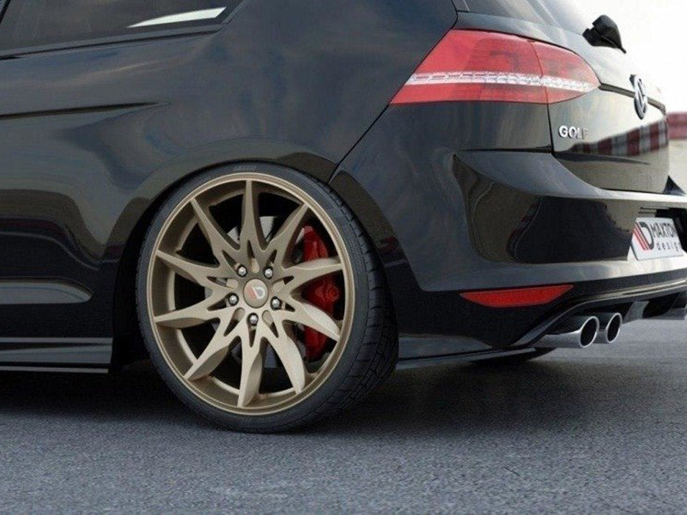 Rear Side Splitters Vw Golf Mk7 R (2013-2016) - Wayside Performance 
