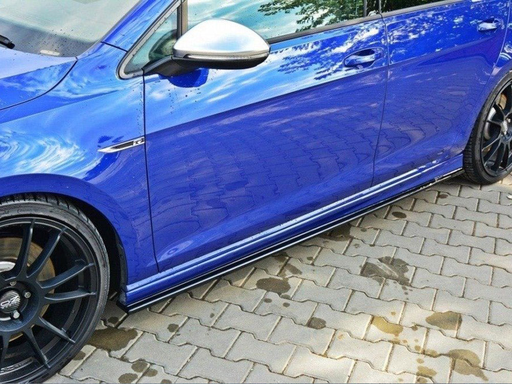 Side Skirts Diffusers Vw Golf Mk7 R Hatchback & Estate (2013-2016) - Wayside Performance 
