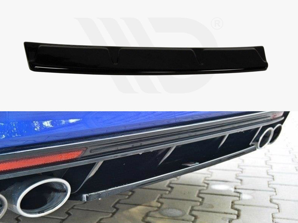 Central Rear Splitter Vw Golf Mk7 R Estate (Without a Vertical Bar) (2013-2016) - Wayside Performance 