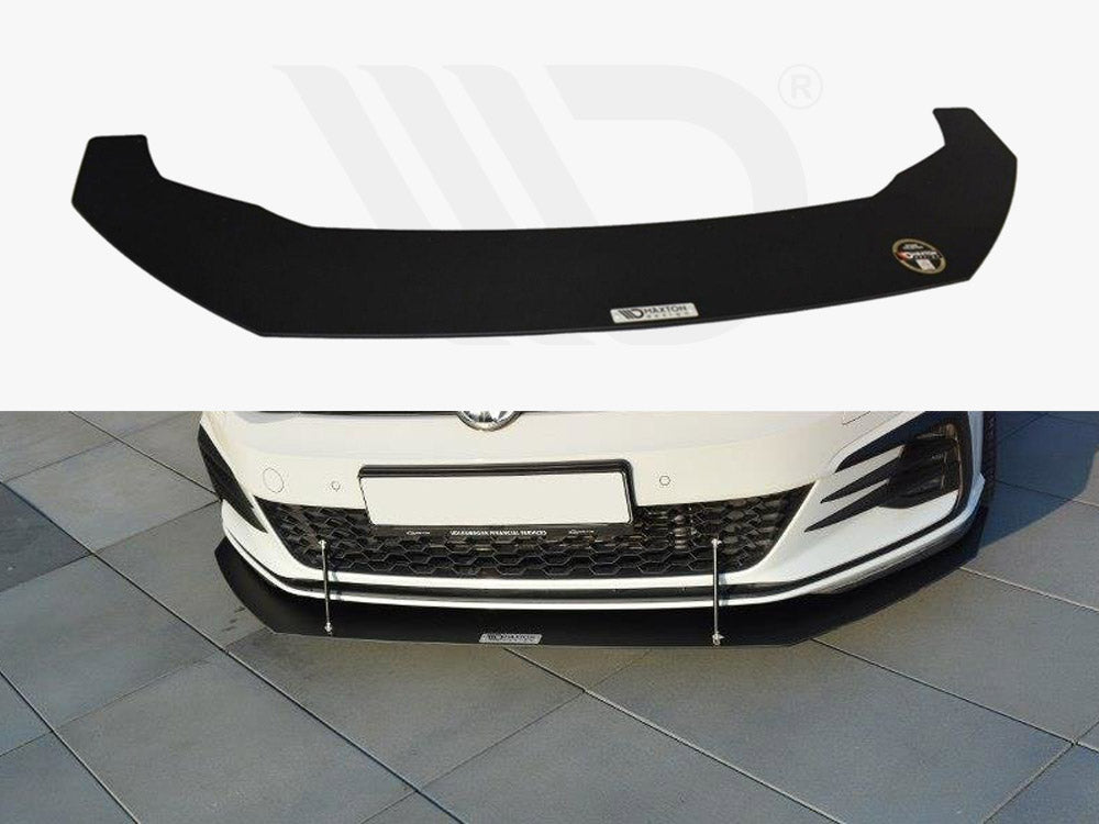 Front Racing Splitter V.1 Vw Golf Gti 7.5 (2017-19) - Wayside Performance 