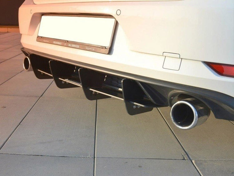 Rear Diffuser Vw Golf Gti 7.5 (2017-19) - Wayside Performance 