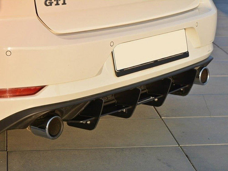 Rear Diffuser Vw Golf Gti 7.5 (2017-19) - Wayside Performance 