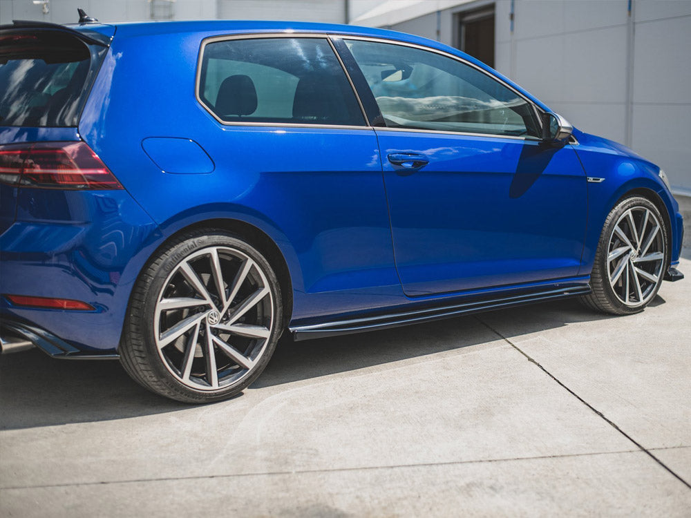 Side Skirts Diffusers V.4 Vw Golf 7 R / R-line Facelift - Wayside Performance 