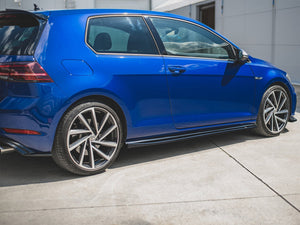 Side Skirts Diffusers V.4 Vw Golf 7 R / R-line Facelift - Wayside Performance 