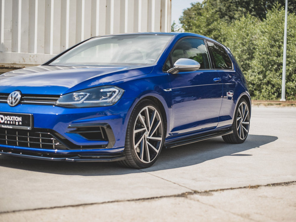 Side Skirts Diffusers V.4 Vw Golf 7 R / R-line Facelift - Wayside Performance 
